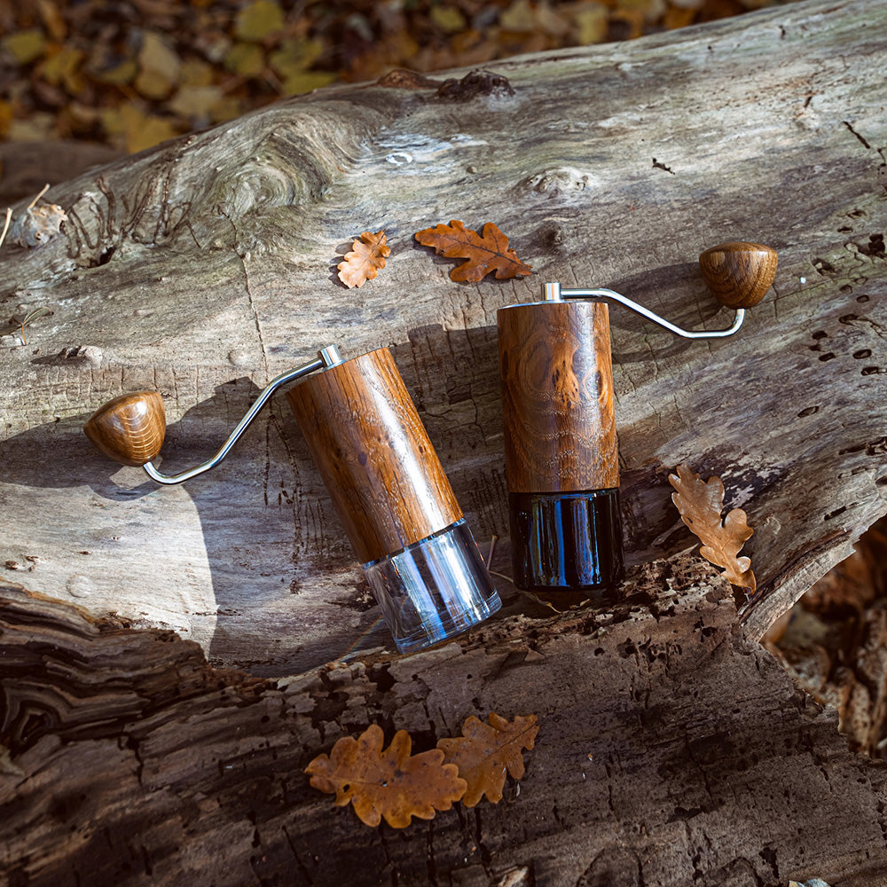Comandante C40 Nitro Blade Vintage Oak Royal Coffee Grinder MK4
